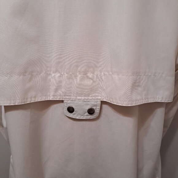 Women's spring jacket mid length trench style - vintage 90s coat - Picture 6 of 13